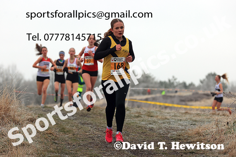 Girls under-15s 2025 Start Fitness NEHL, Wrekenton, Gateshead. Photo: David T. Hewitson/Sports for All Pics